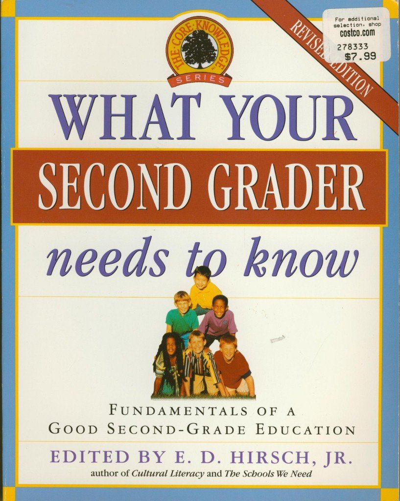 What Your Second Grader Needs to Know: Fundamentals of a Good Second-Grade Education Revised (Core Knowledge Series) - 6519