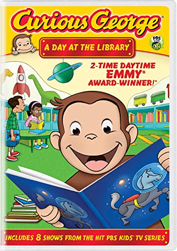 Curious George: A Day at the Library - 3743