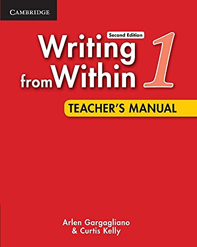 Writing from Within Level 1 Teacher's Manual - 5938