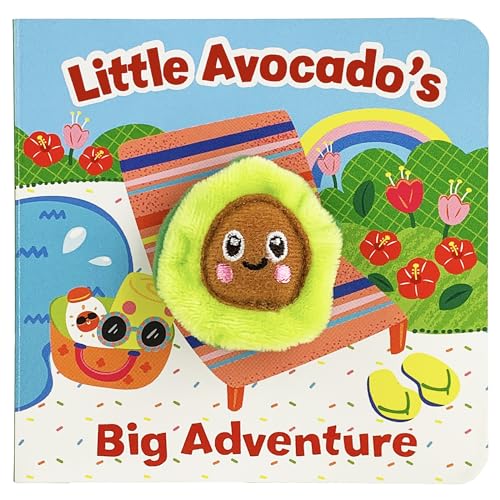 Little Avocado's Big Adventure Finger Puppet Board Book, Ages 1-4 - 2268