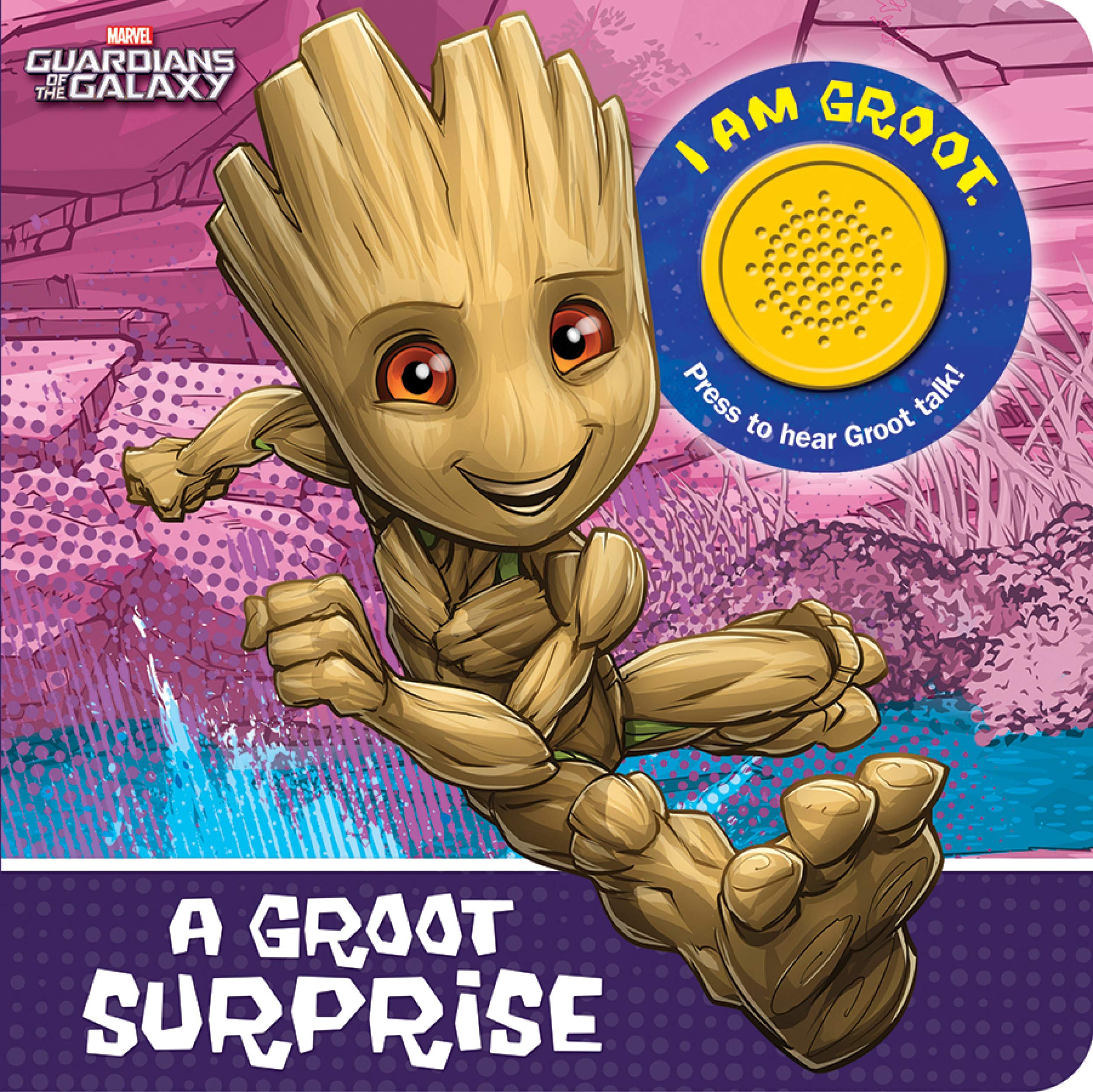 Marvel Guardians of the Galaxy / I Am Groot - A Groot Surprise! Sound Book - PI Kids (Play-A-Sound) - 1022