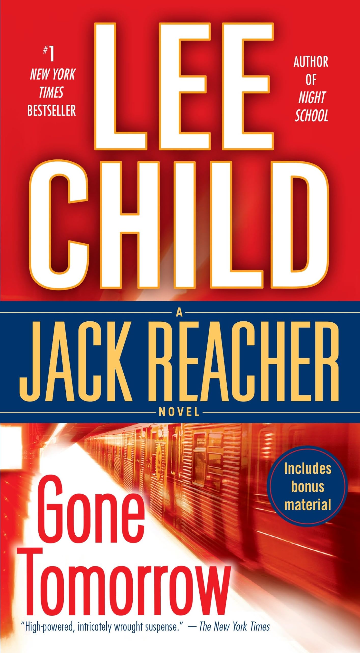 Gone Tomorrow (Jack Reacher) - 3905