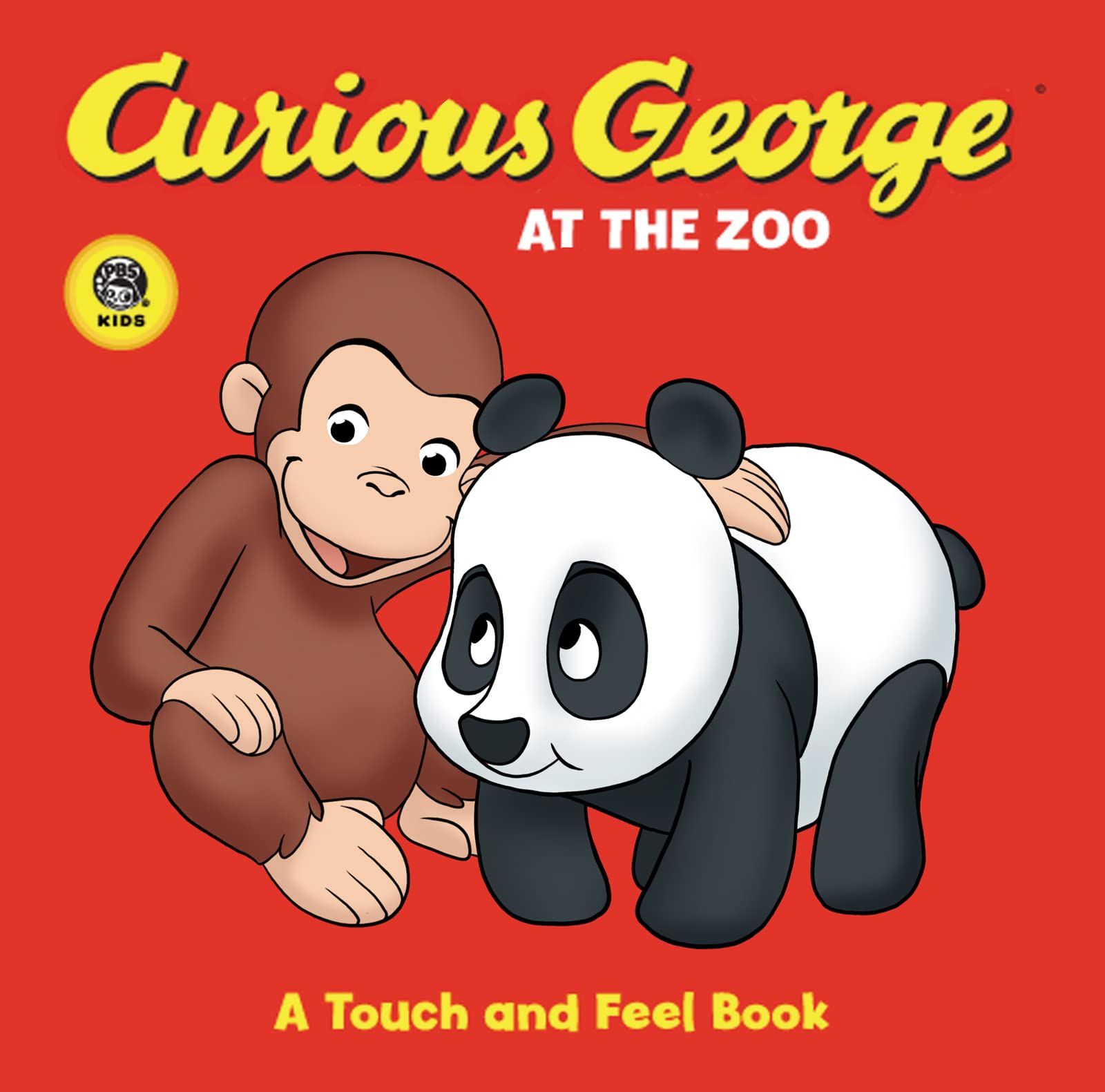 Curious George at the Zoo: A Touch and Feel Book - 1533