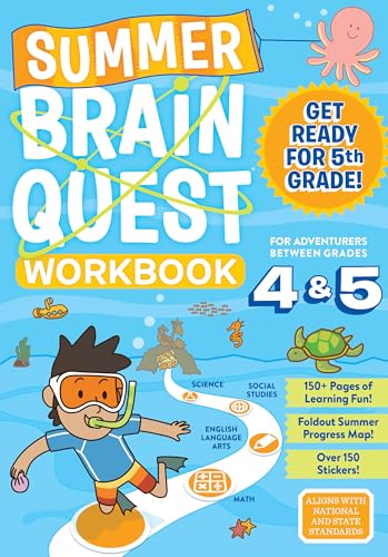 Summer Brain Quest: Between Grades 4 & 5 - 5452