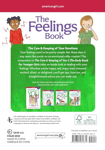 The Feelings Book: The Care and Keeping of Your Emotions (American Girl® Wellbeing) - 7947