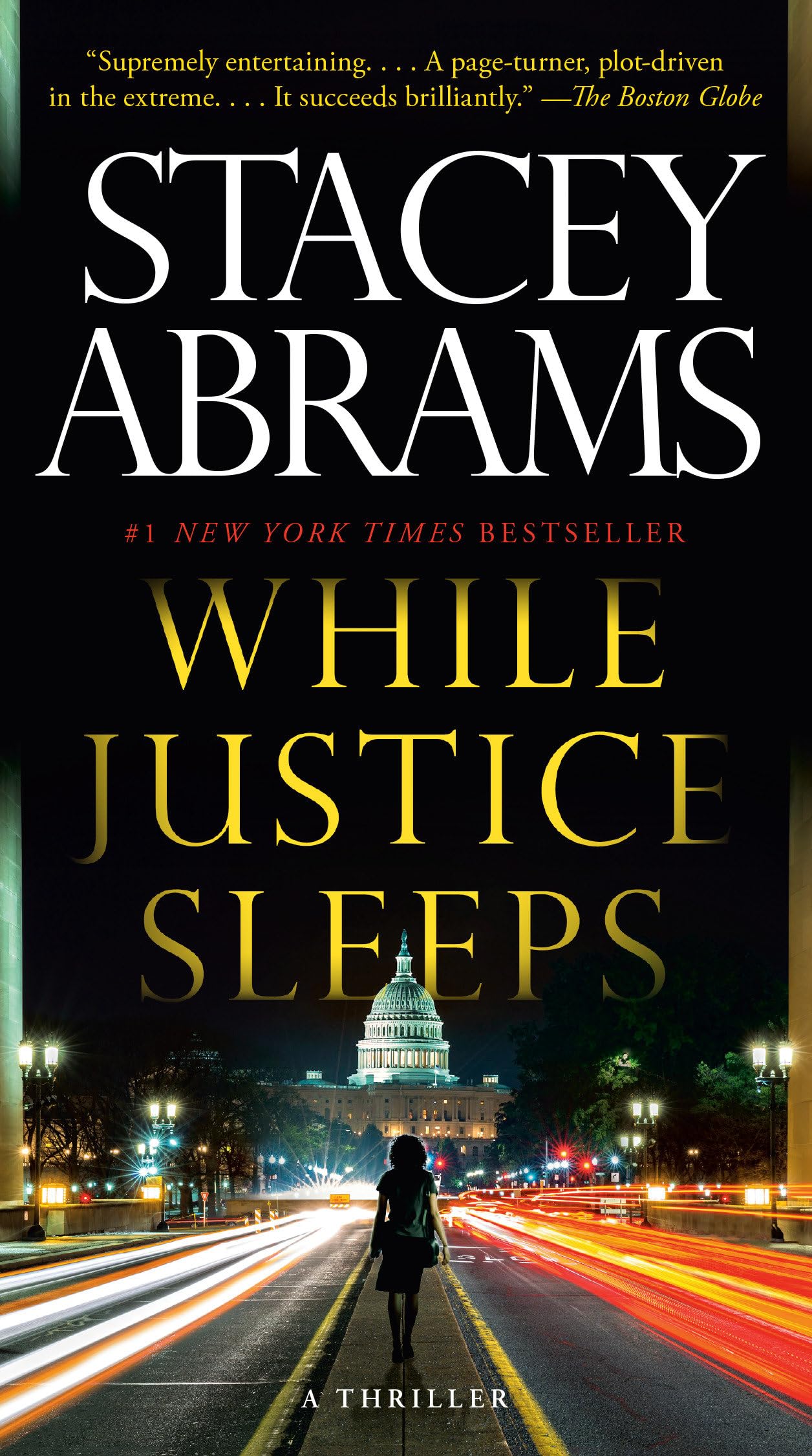 WHILE JUSTICE SLEEPS: A THRILLER - 8250