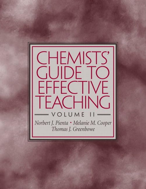 Chemists' Guide to Effective Teaching
