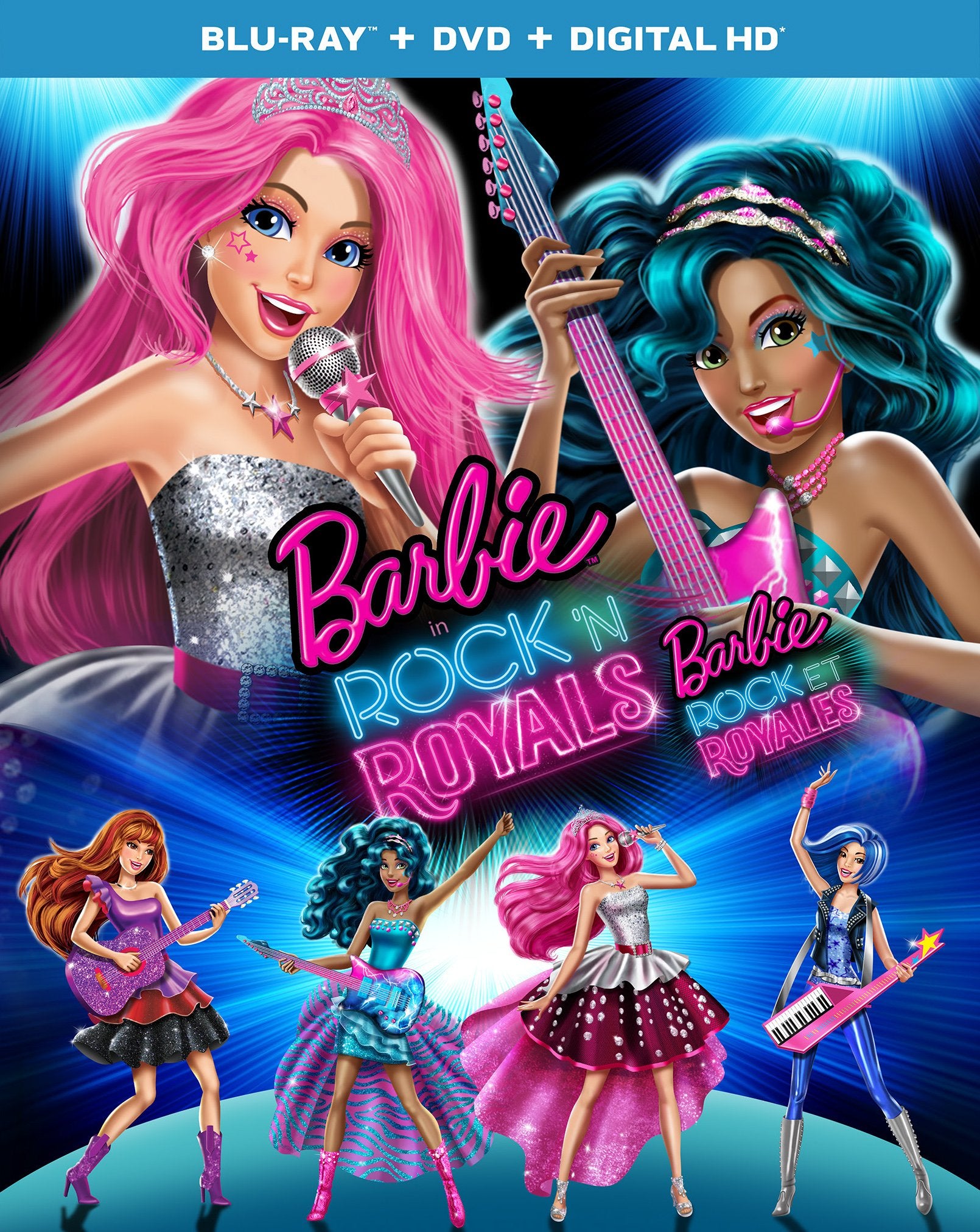 Barbie in Rock 'N Royals (2015) (Blu-ray + DVD) - 1961