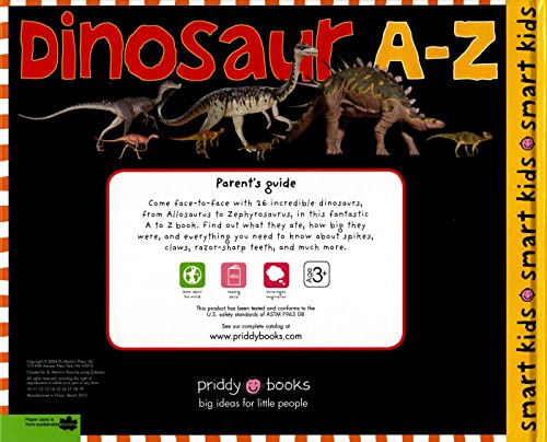 Dinosaur A-Z: For kids who really love dinosaurs! - 1467