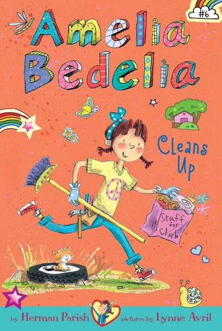 Amelia Bedelia Chapter Book #6: Amelia Bedelia Cleans Up - 6936