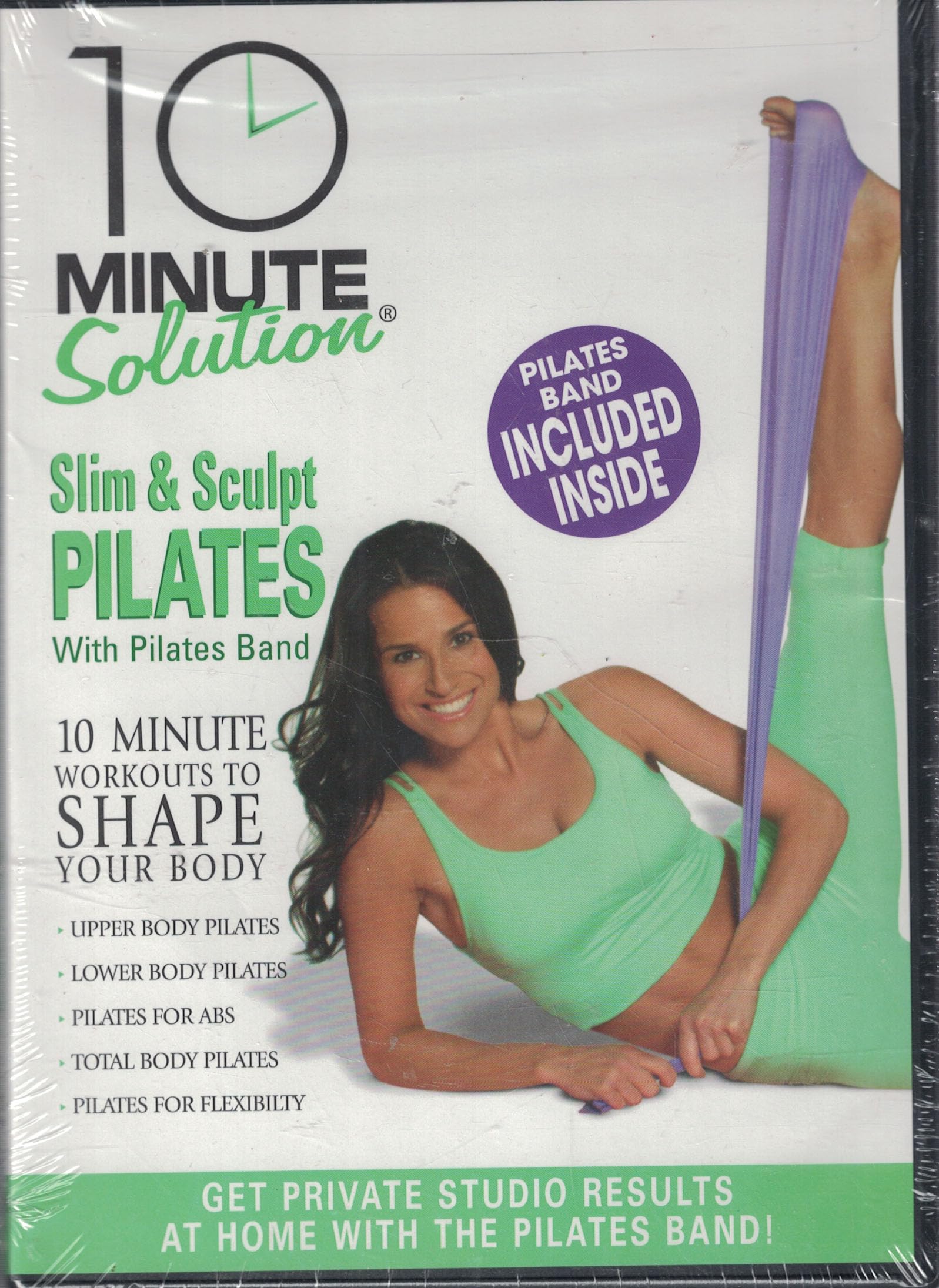 10 Minute Solution: Slim & Sculpt Kit w/ Pilates Band - 1425