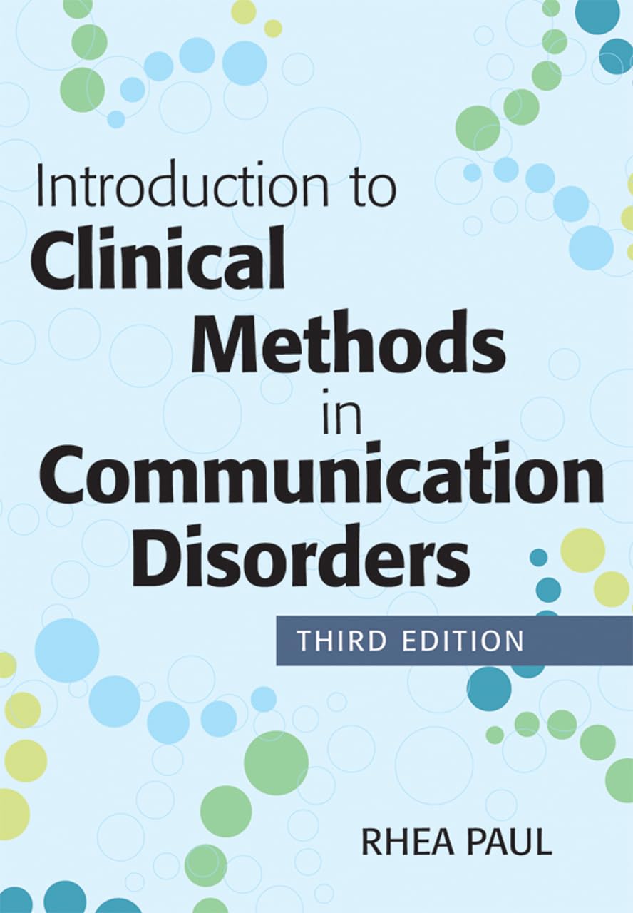 Introduction to Clinical Methods in Communication Disorders - 7713