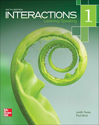 Interactions Level 1 Listening/Speaking Student Book - 3920