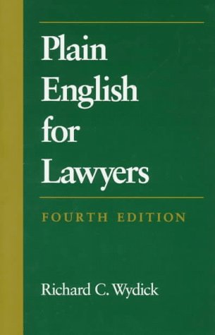 Plain English for Lawyers - 7700