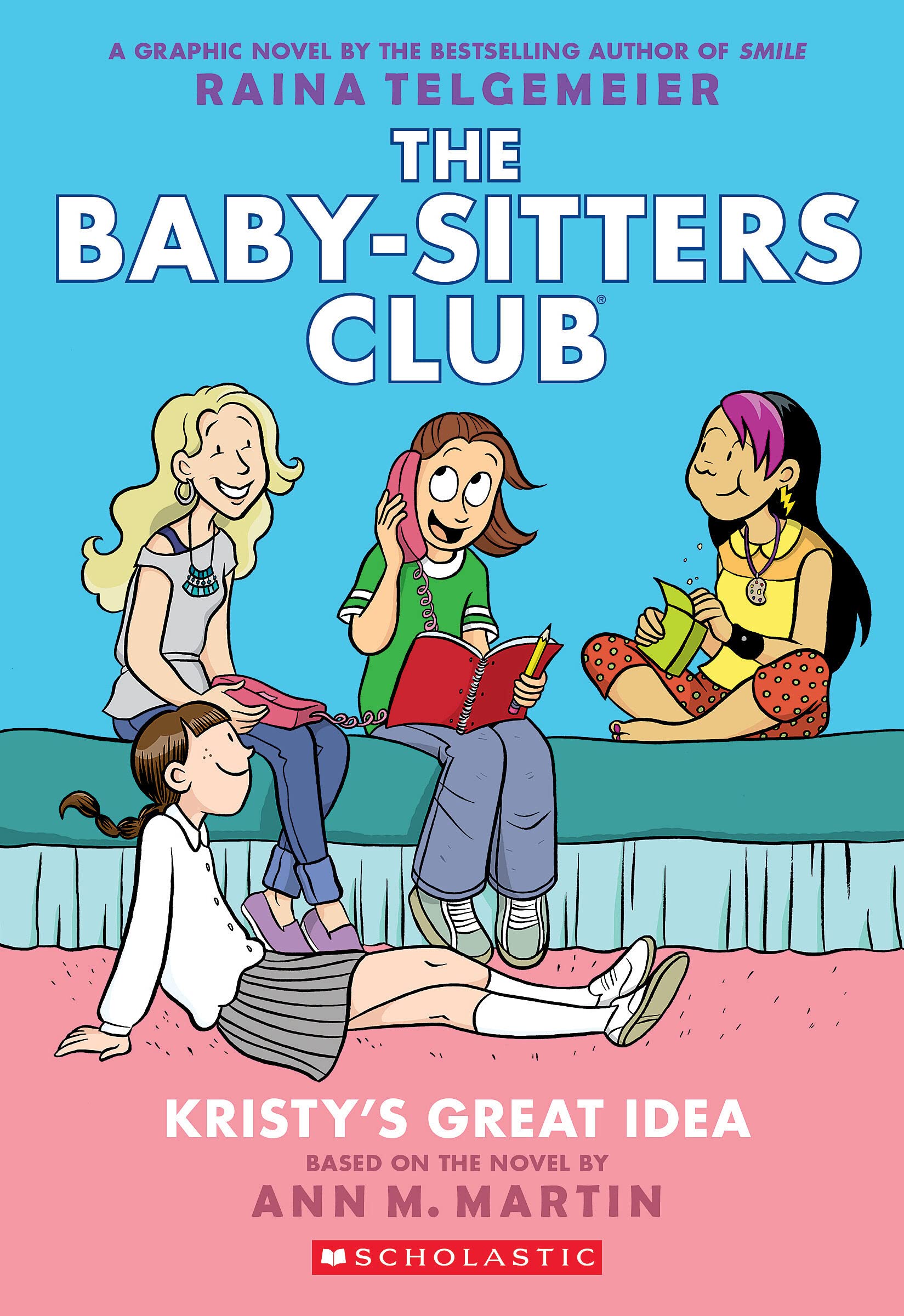 Kristy's Great Idea: A Graphic Novel (The Baby-Sitters Club #1) (The Baby-Sitters Club Graphix) - 5456