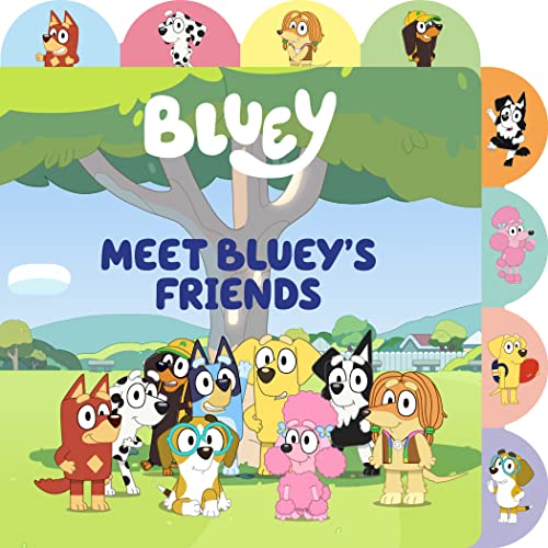 Meet Bluey's Friends: A Tabbed Board Book - 1940