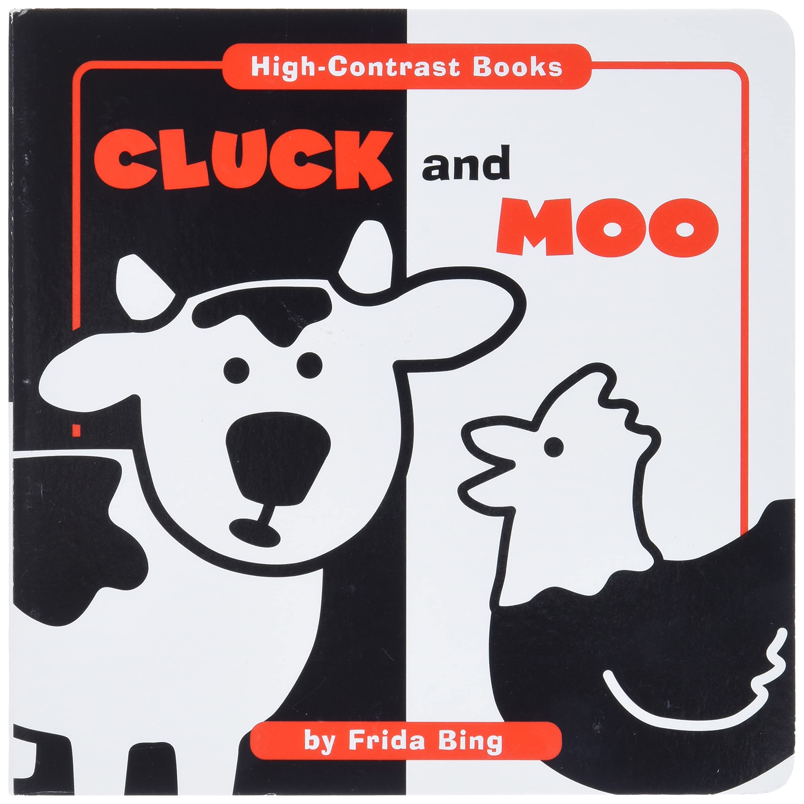 Cluck and Moo (High Contrast Books) - 5134