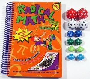 Radical Math: Card & Dice Games for Grades 6-12 (Volume X) - 6757