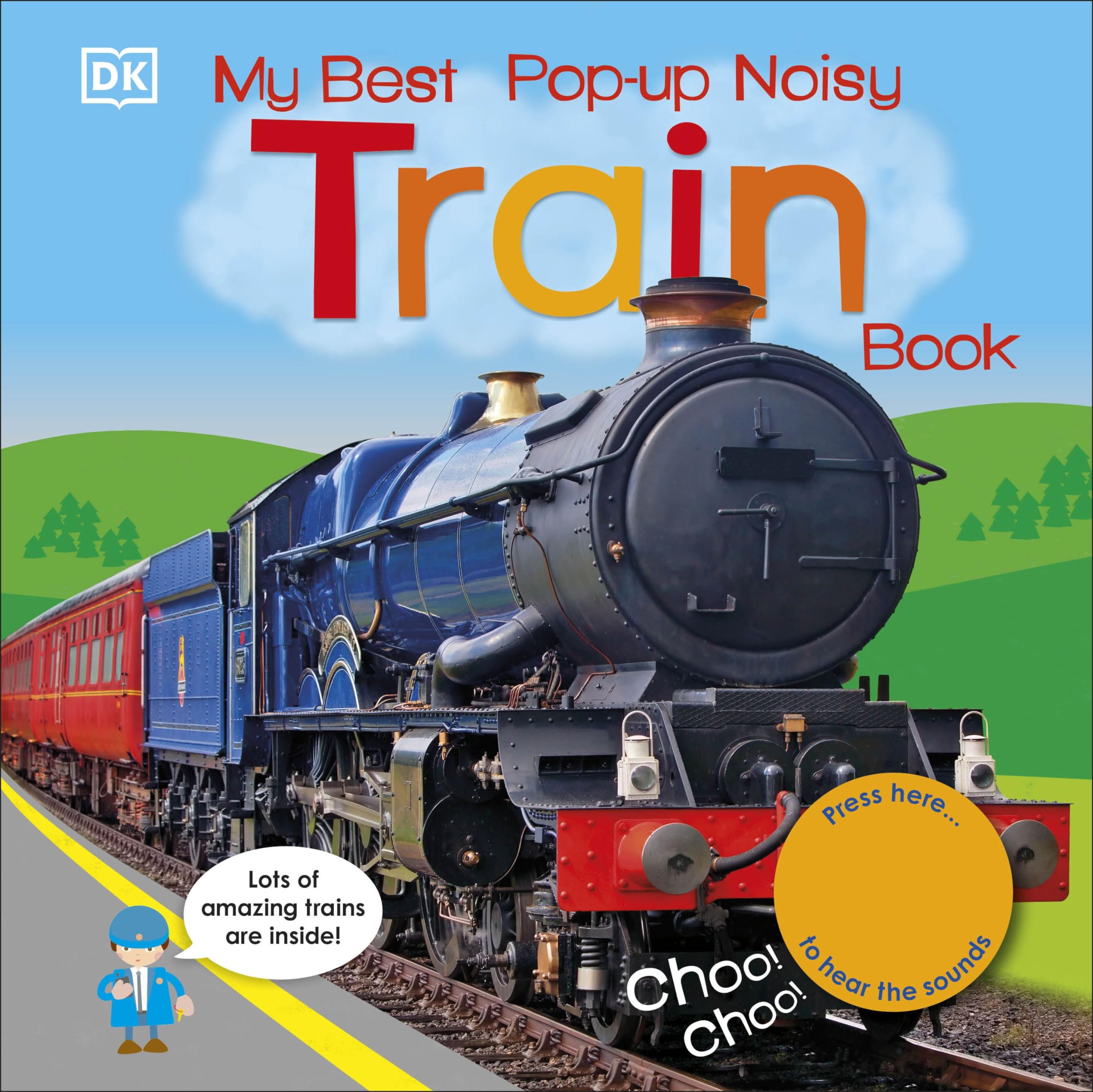 My Best Pop-up Noisy Train Book (Noisy Pop-Up Books) - 709