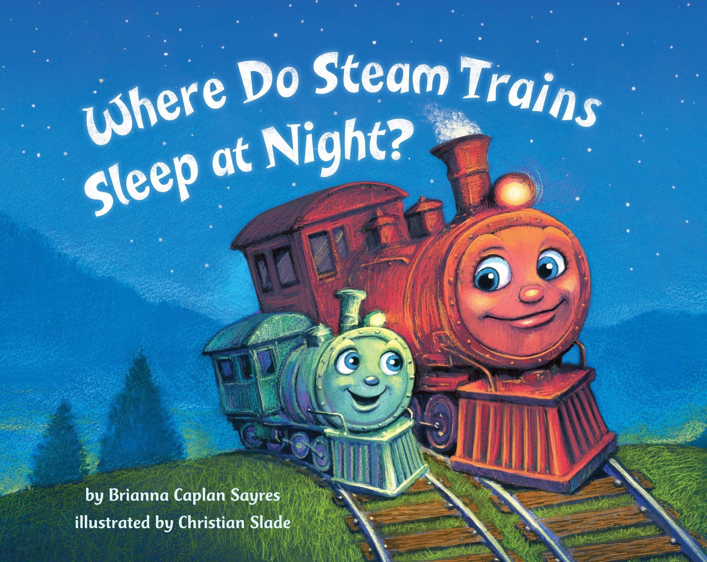 Where Do Steam Trains Sleep at Night? (Where Do...Series) - 7949