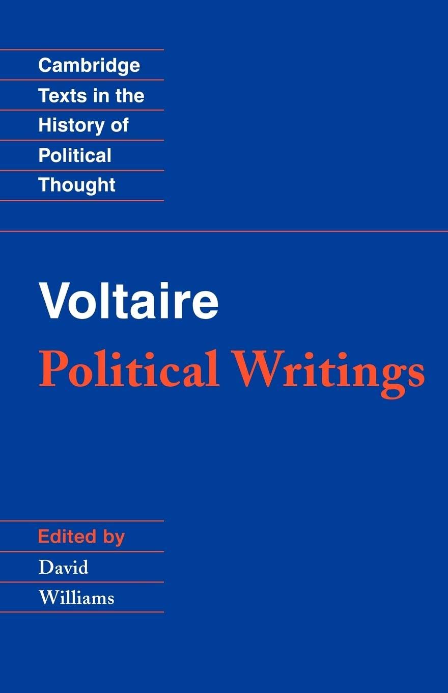 Voltaire: Political Writings (Cambridge Texts in the History of Political Thought) - 2509