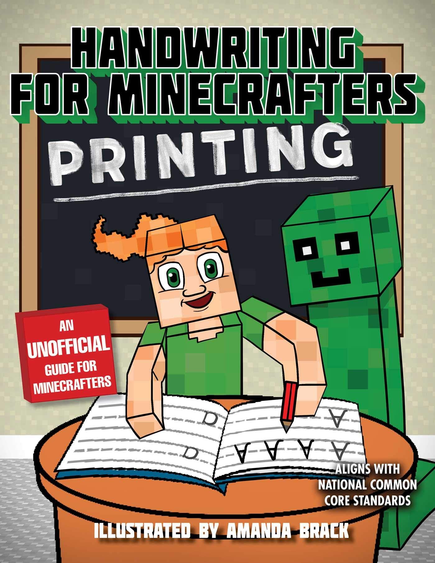 Handwriting for Minecrafters: Printing - 9932