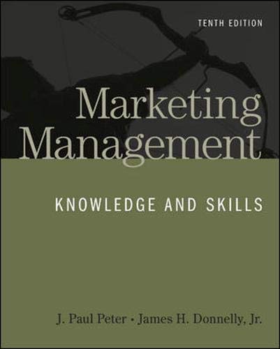 Marketing Management: Knowledge and Skills, 10th Edition - 7929