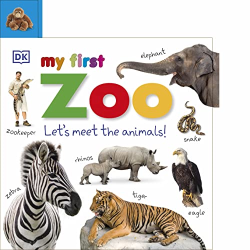 Tabbed Board Books: My First Zoo: Let's Meet the Animals! (My First Tabbed Board Book) - 5538