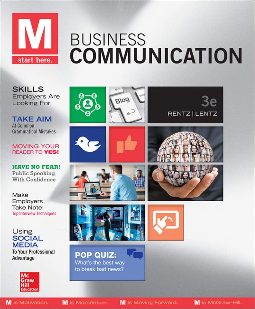 M: Business Communication - Standalone book - 3262