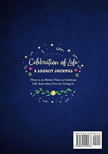 Celebration of Life: A Legacy Journal