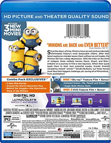 MINIONS [BLU-RAY] - 8459