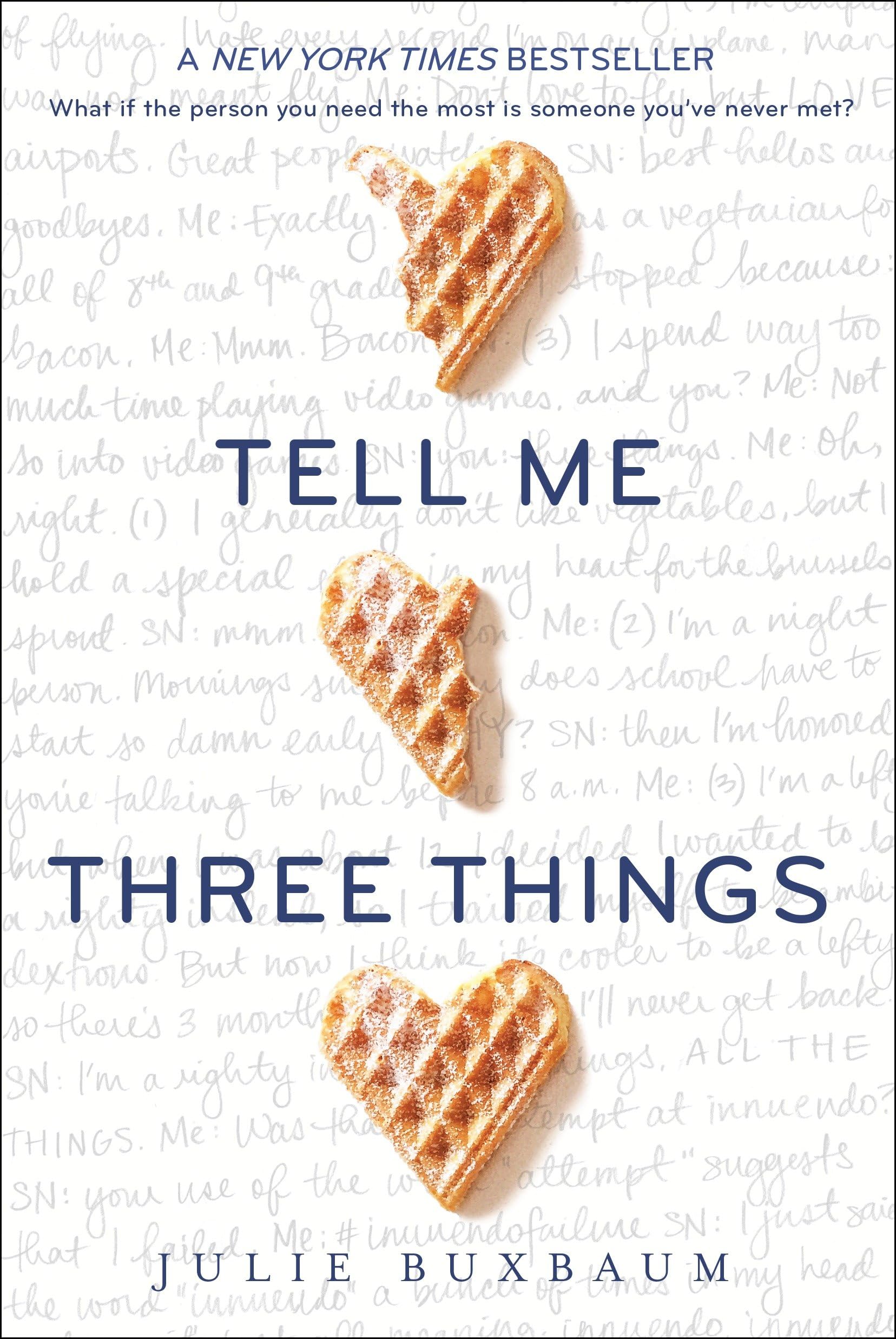 Tell Me Three Things - 8636