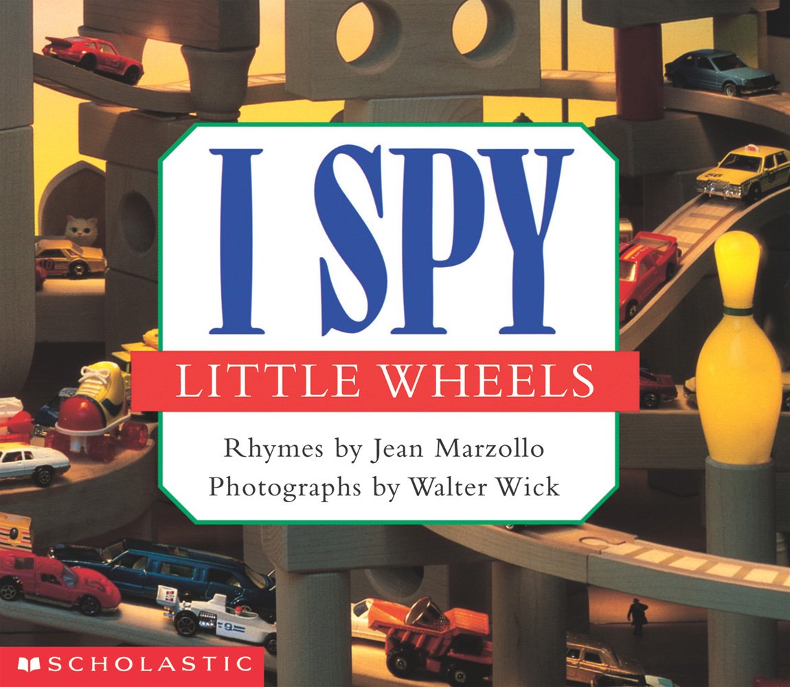 I Spy Little Wheels: A Book of Picture Riddles - 1361