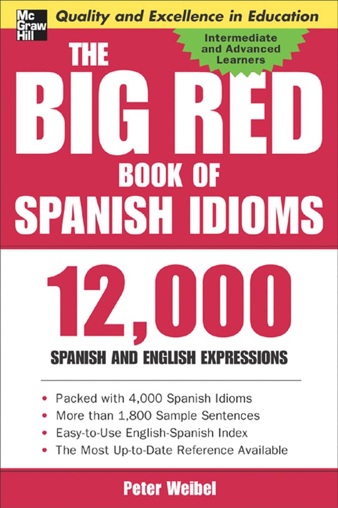 The Big Red Book of Spanish Idioms - 1837