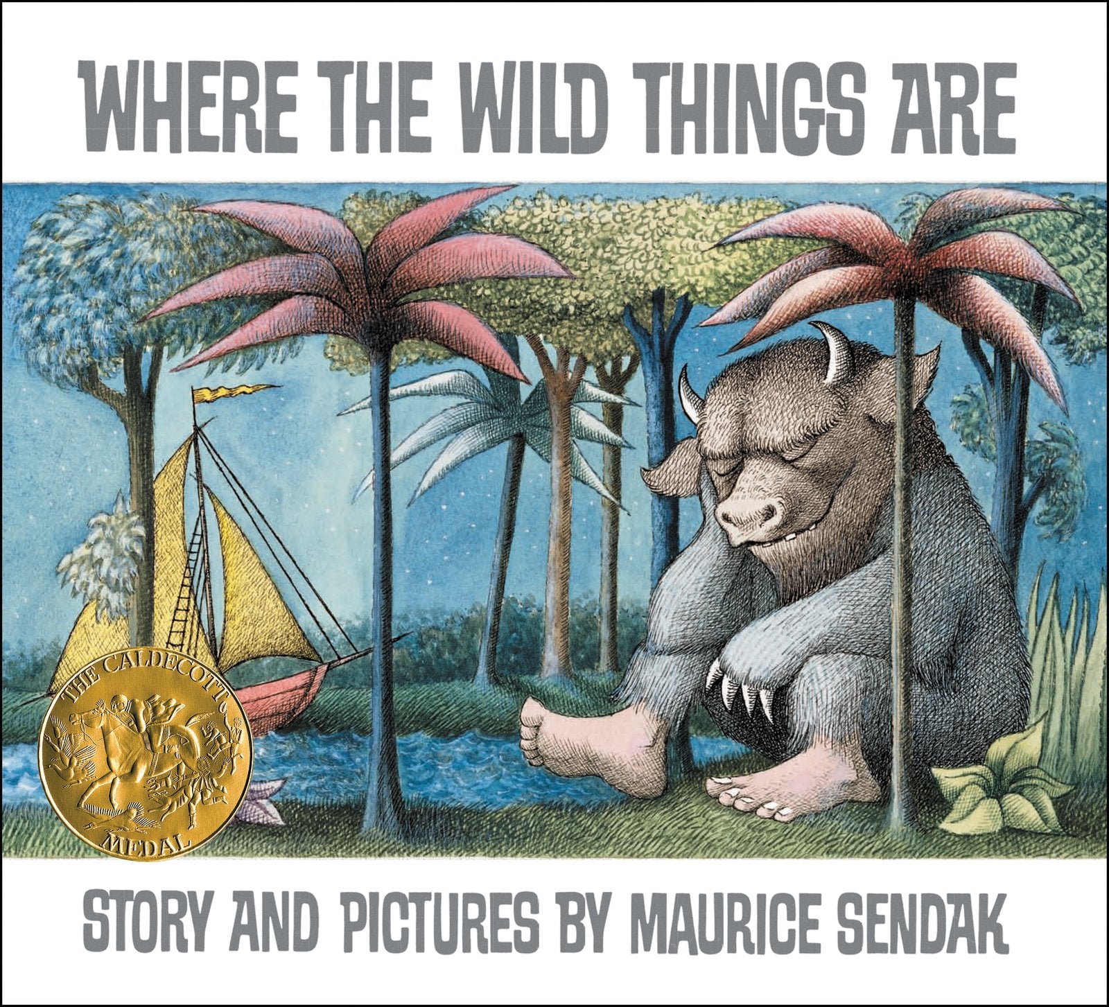 Where the Wild Things Are: A Caldecott Award Winner - 7153