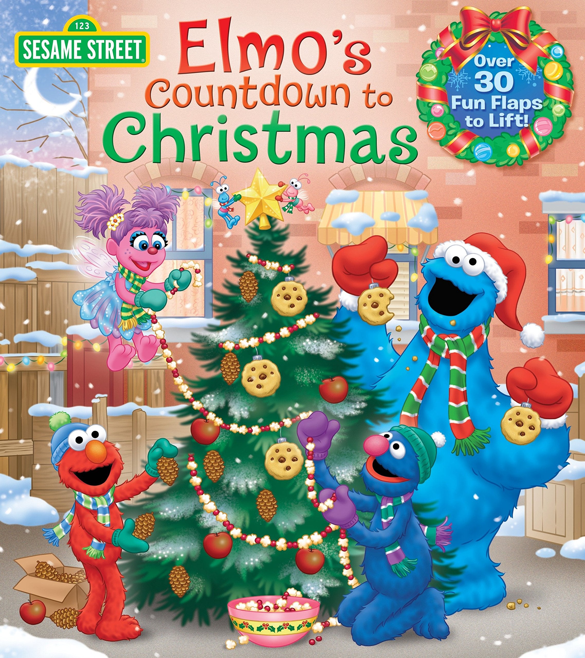 Elmo's Countdown to Christmas (Sesame Street) (Lift-the-Flap) - 9300