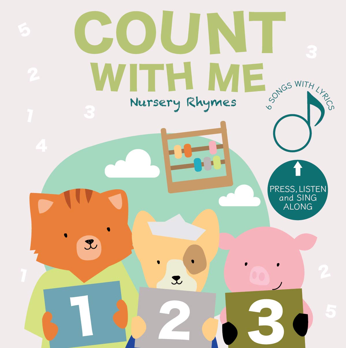 Count with Me Nursery Rhymes: Press and Sing Along! - 6510