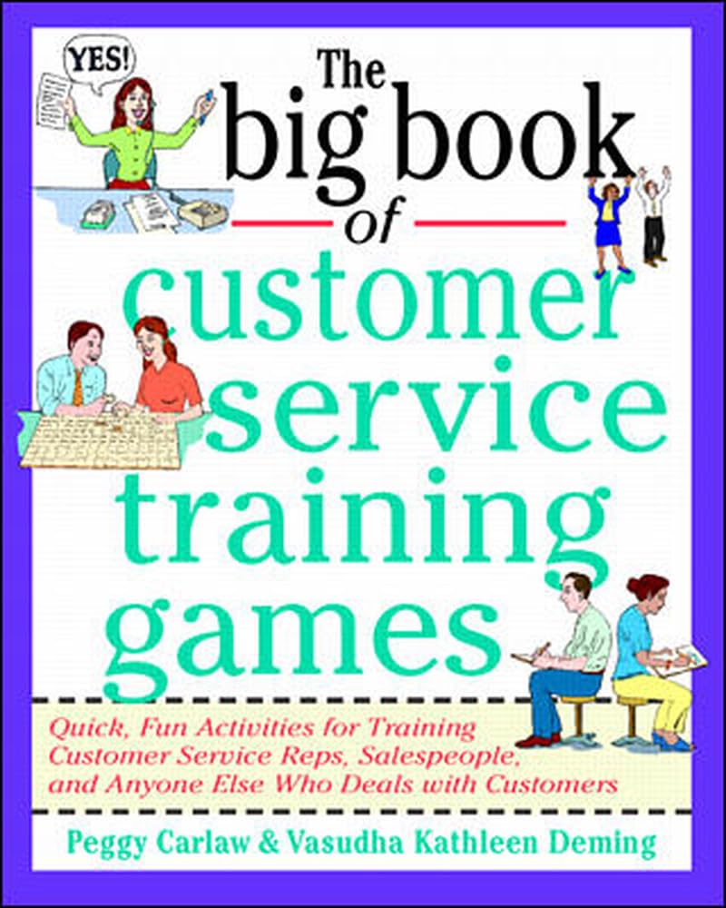 The Big Book of Customer Service Training Games (Big Book Series) - 7081