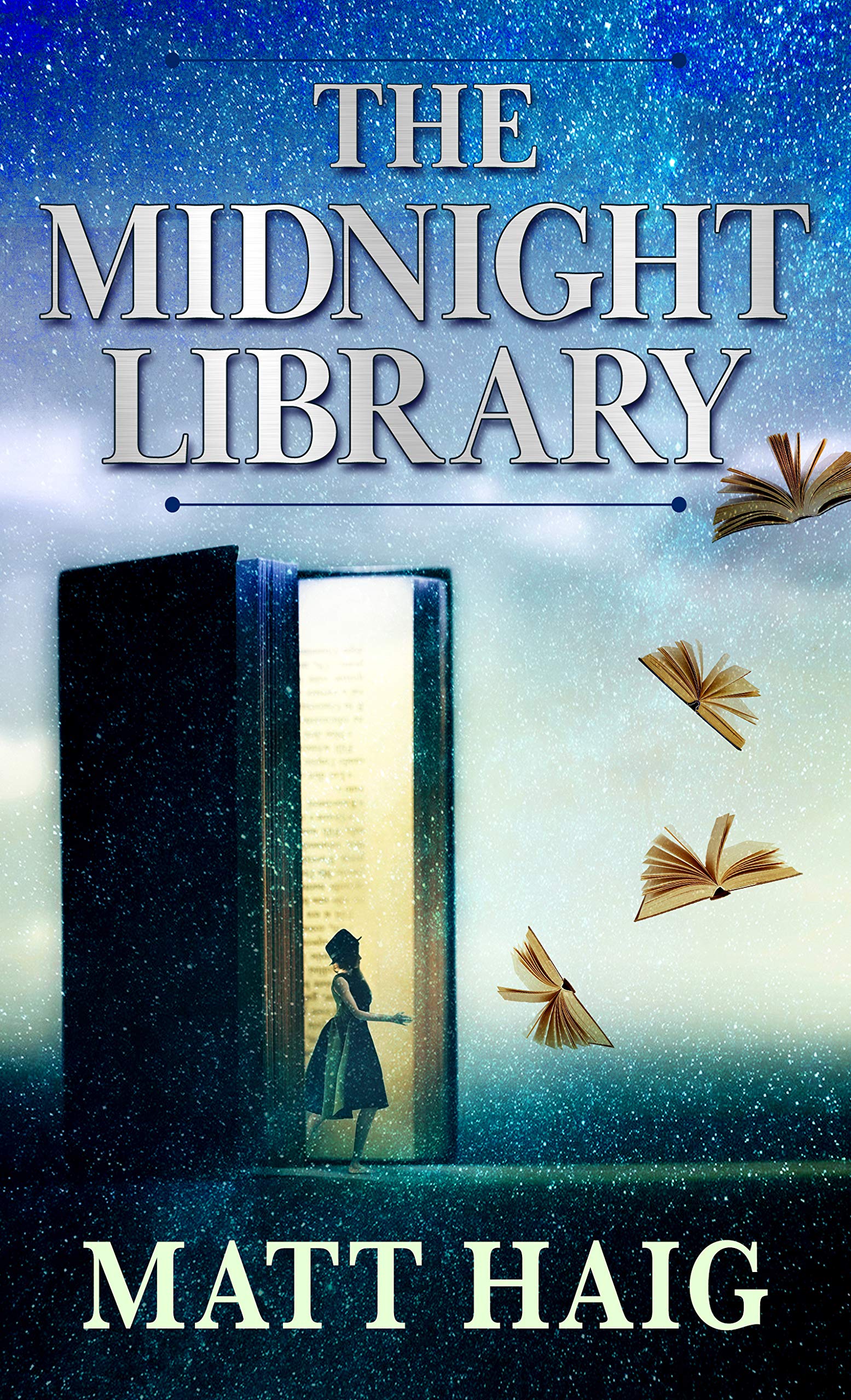 The Midnight Library (Wheeler Publishing Large Print Hardcover) - 8917