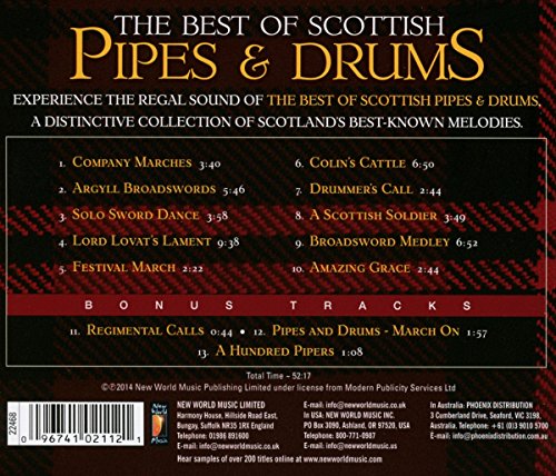 BEST OF SCOTTISH PIPES & DRUMS - 3580