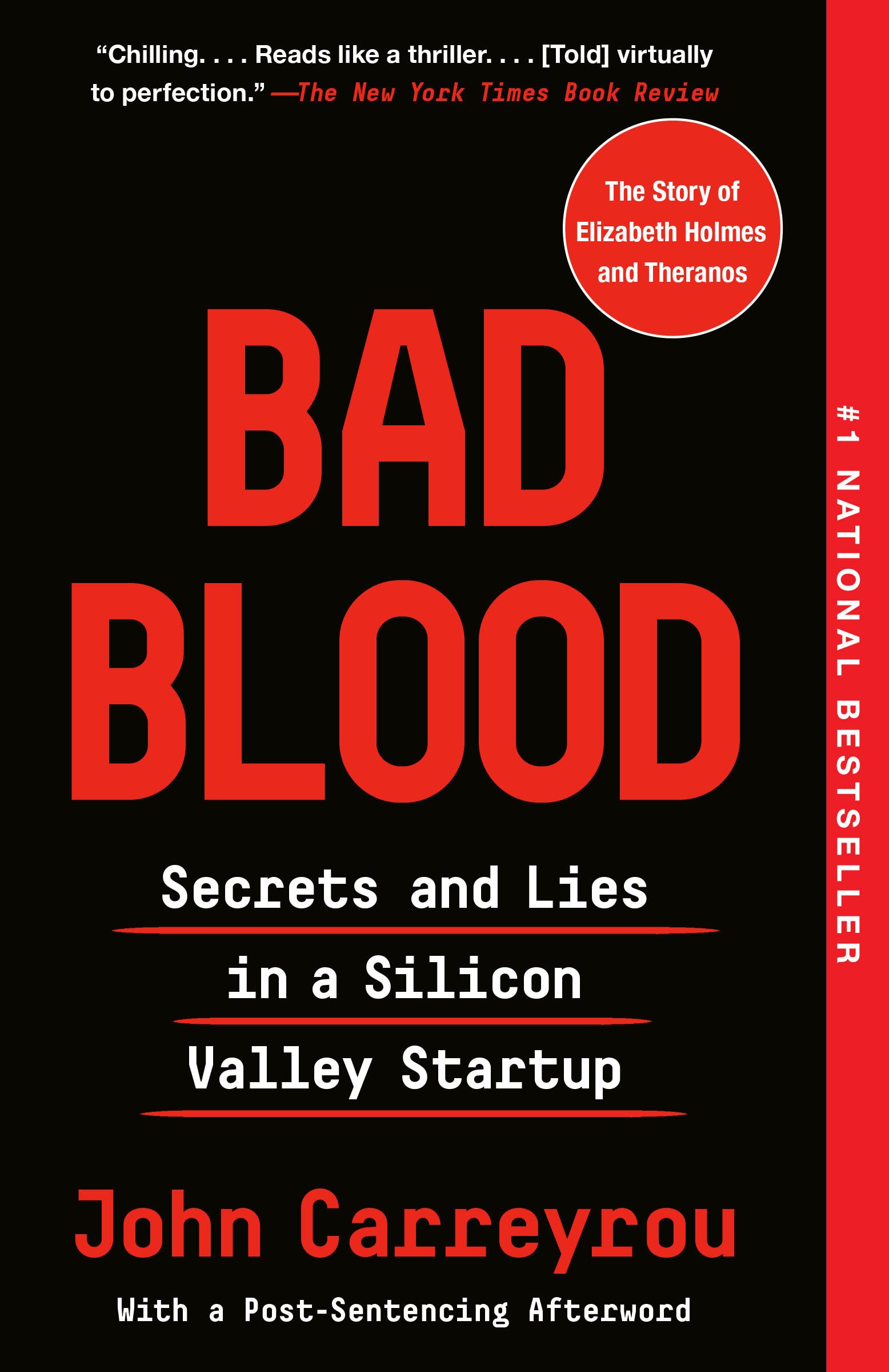 BAD BLOOD: SECRETS AND LIES IN A - 2497