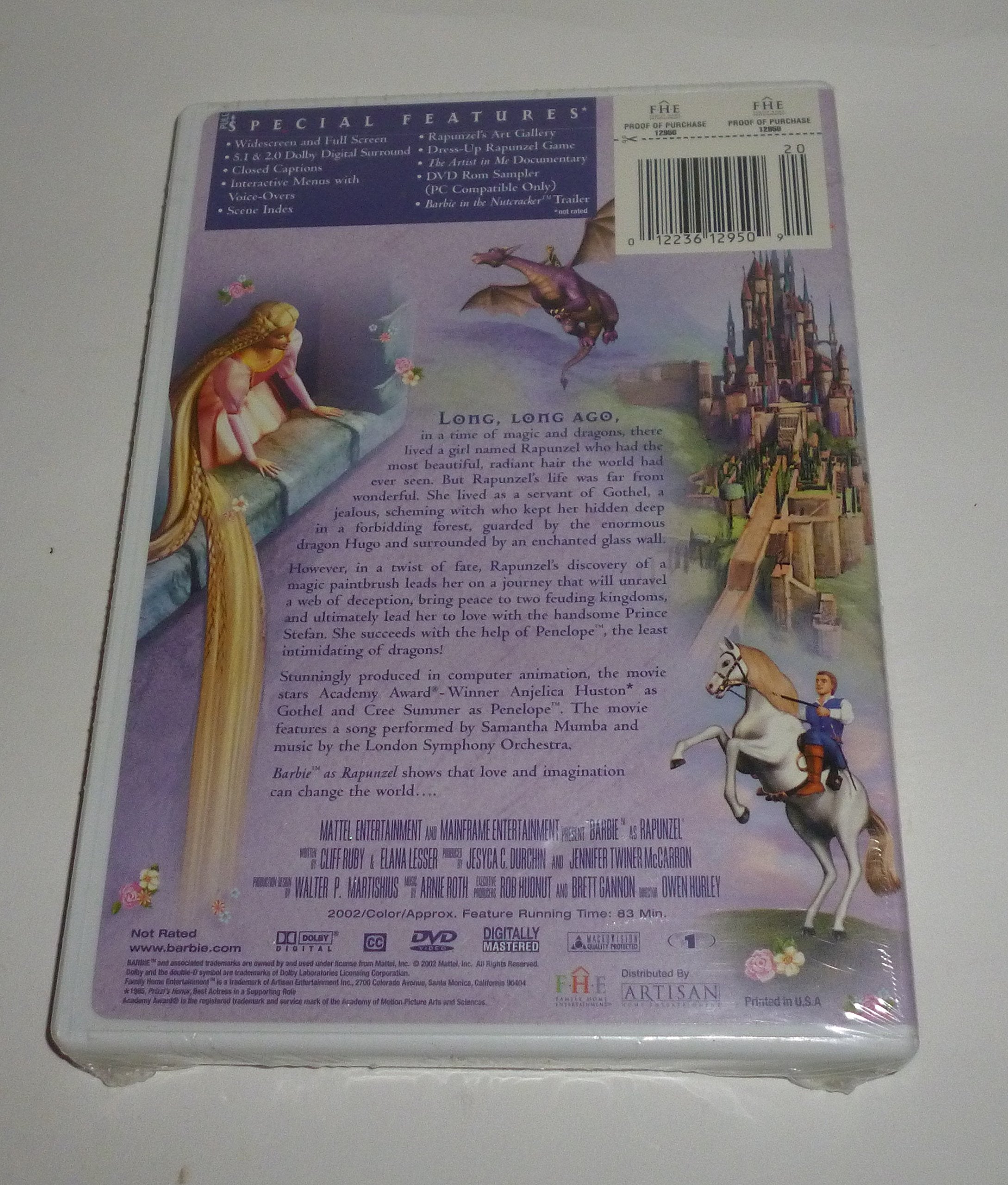 Barbie as Rapunzel [DVD] - 2562