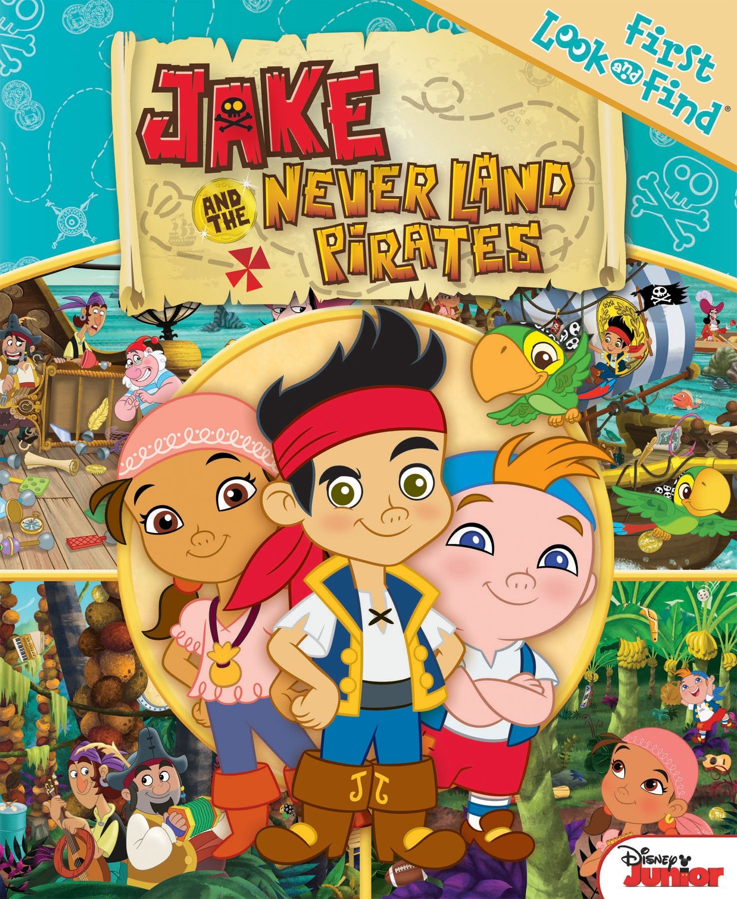 My First Look Find Jake and the Neverland Pirates (First Look and Find) - 2591