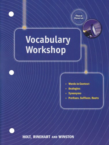 Vocabulary Workshop (Elements of Language, Grade 9, 3rd Course) - 518