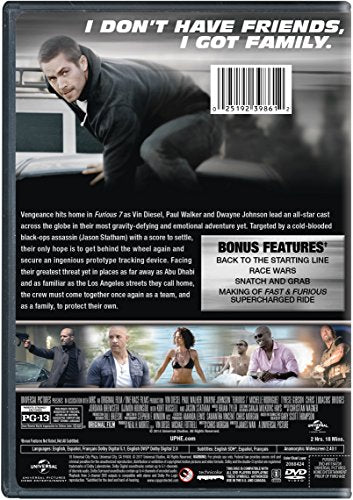 Furious 7 [DVD] - 7602