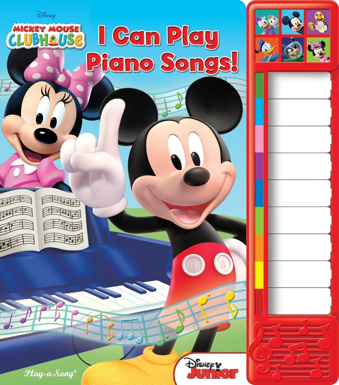 Mickey Mouse Clubhouse: I Can Play Piano Songs!: Piano Sound Book (Little Piano Book) - 3147