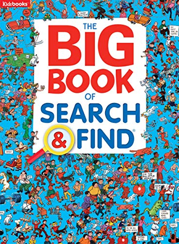 The Big Book of Search & Find-Packed with Hilarious Scenes and Amusing Objects to Find, a Fun Way to Sharpen Observation and Concentration Skills in Kids of all Ages (Search & Find-Big Books) - 5273