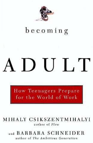 Becoming Adult How Teenagers Prepare For The World Of Work - 9210