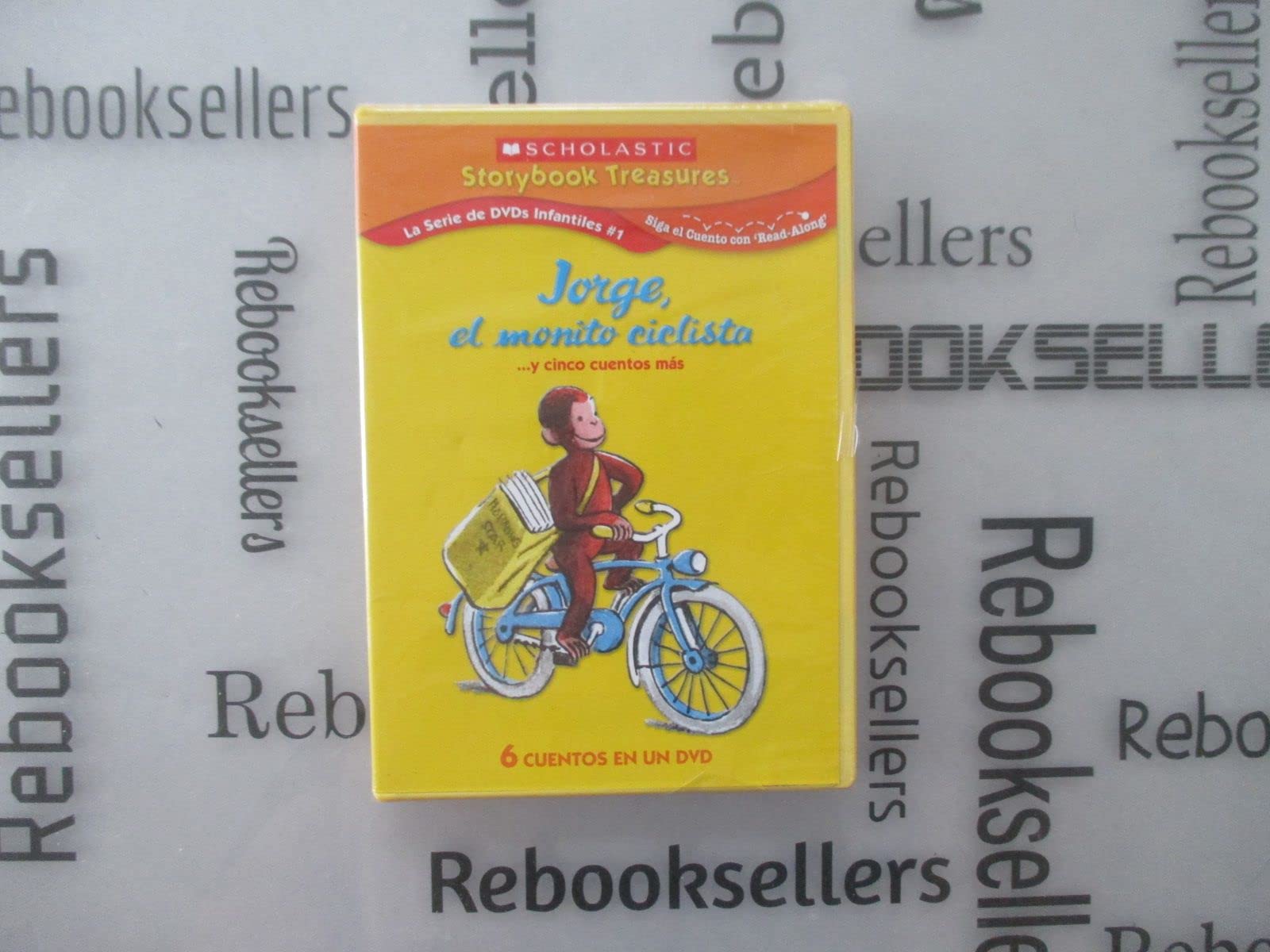 Jorge el Curioso Monta en Bicicleta (Curious George and the Bicycle in Spanish) (Scholastic Storybook Treasures) - 9498