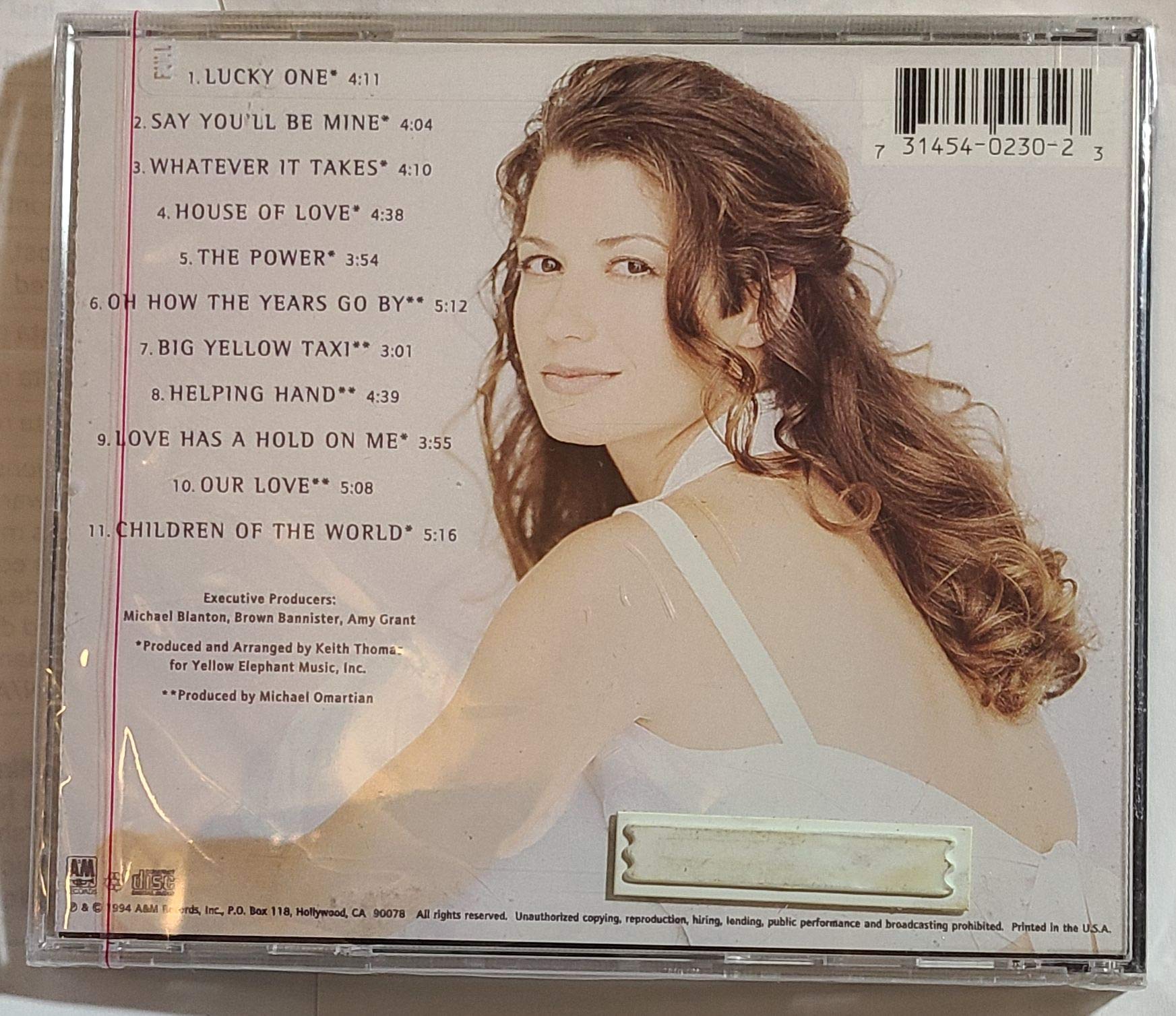 House of Love by Amy Grant (CD Aug-1994 A&M (USA)) - 8844